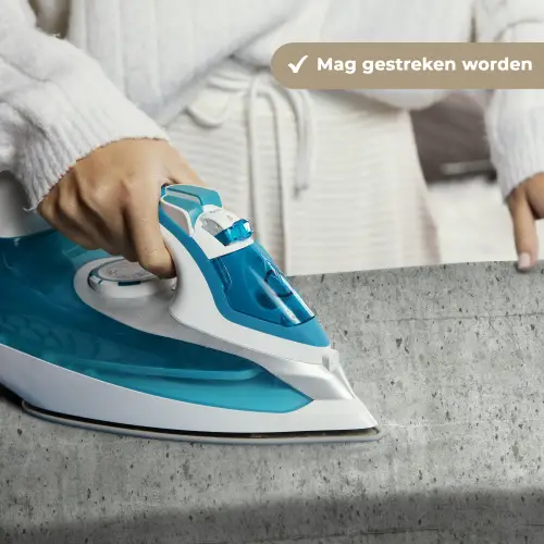 Grijs - Muur - Poriën Wandkleed katoen klein 269 -sfeer9