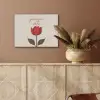 Roos - Rood - Bloem - Valentijn PET vilt klein -sfeer4