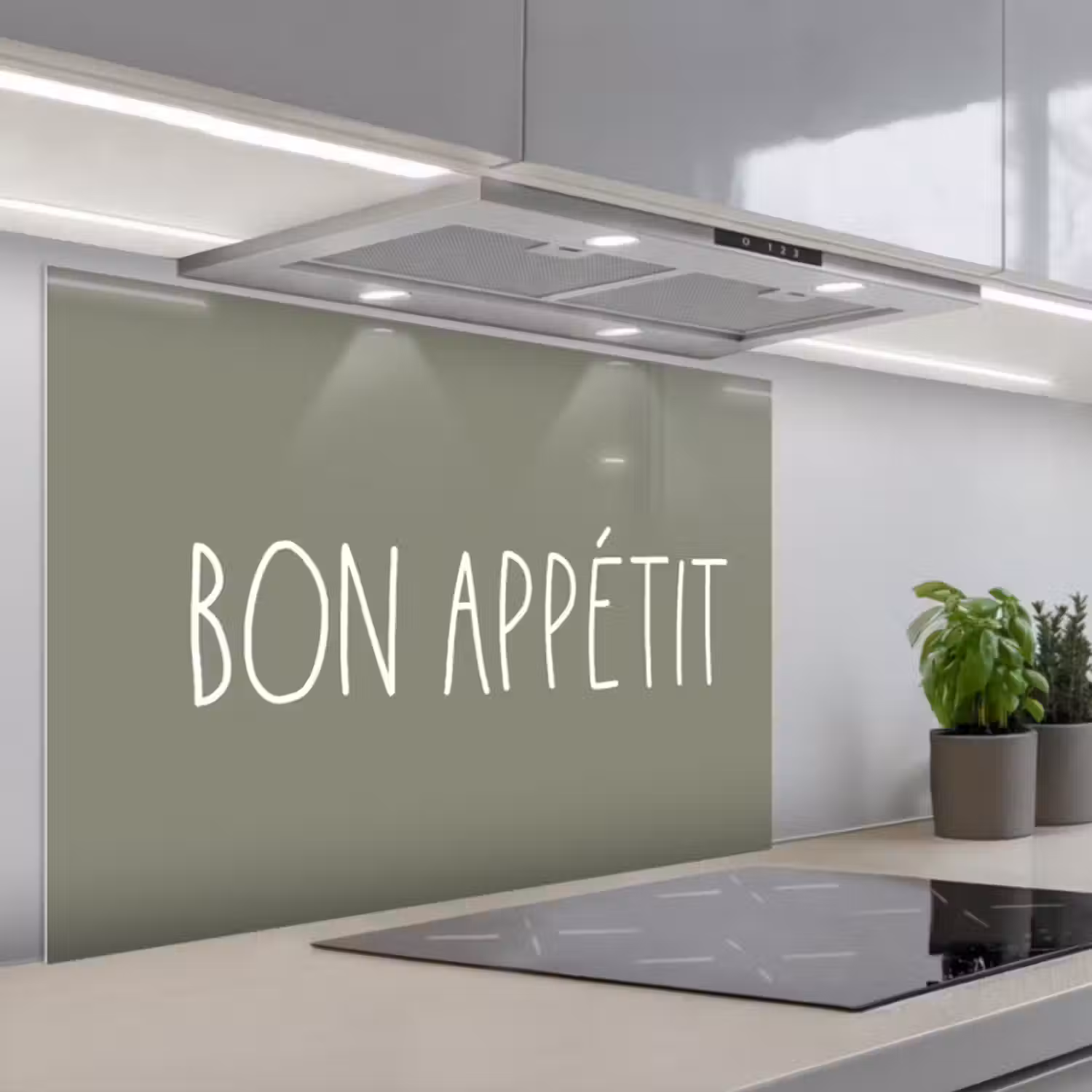 Spatscherm keuken - Spreuken - Bon appétit - Quotes - Eet smakelijk - Eten
