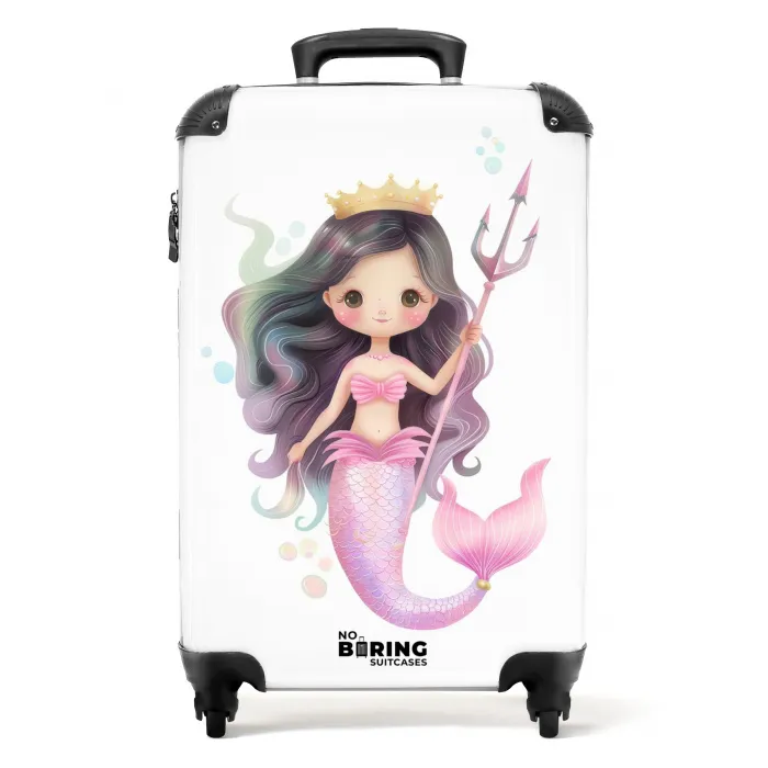 Kyra koraalprinses Koffer - NBS - Handbagage middel -productfoto_recht
