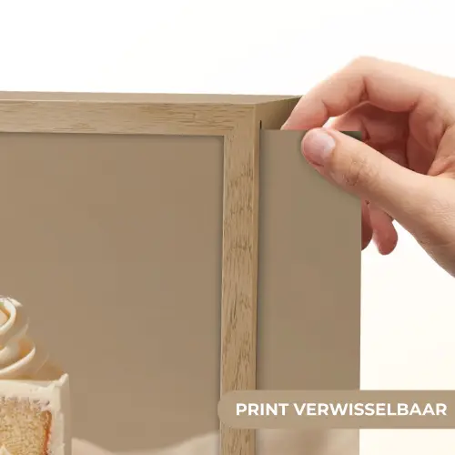 Vanilletaart - Cake - Romig Light Box met batterij (Wandlamp) middel -USP_websiteprintNL