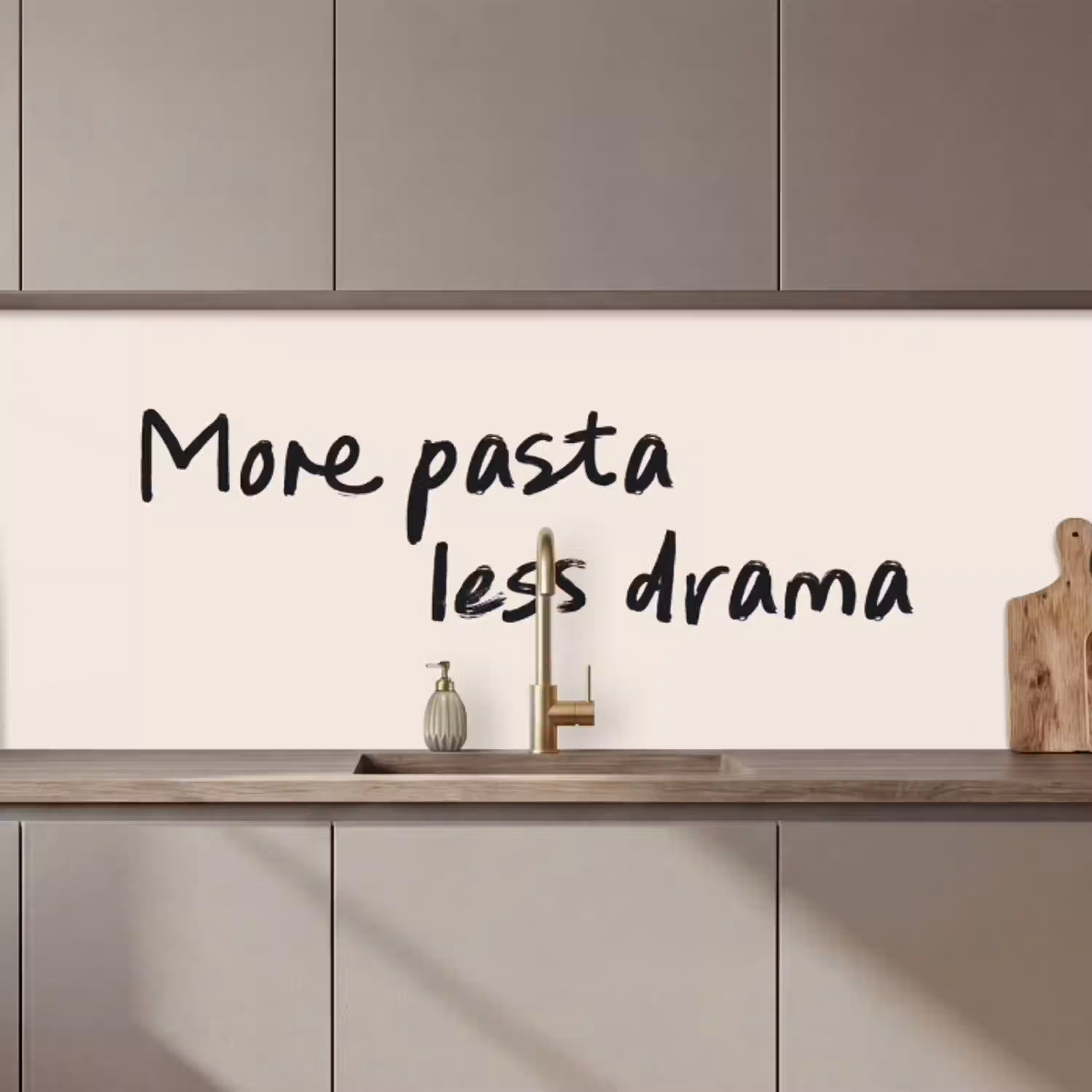 More pasta less drama keuken achterwand 2 middel zz_3dshopping
