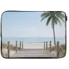 Palmbomen - Pad - Horizon laptophoes neopreen klein -zkaufland3dotto