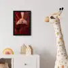 Broodje - Bontjas - Goud fotolijst zwart zonder passe partout klein -usfeer4_kinderkamer