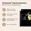 Kiwi in Waterkunstwerk Inductie beschermer vinyl 3mm middel -zzzzzzusp-haakje_NL