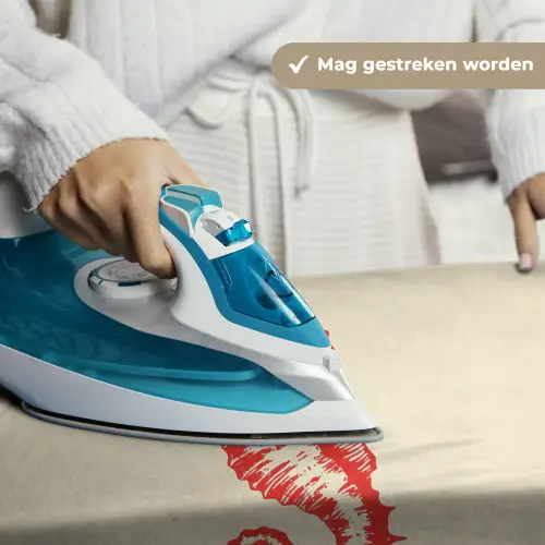 Zeepaardje - Rood - Fijne details Wandkleed katoen klein -sfeer9