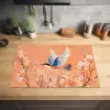Vogel - Bloesemtakken - Warm - Kleurrijk Inductie beschermer vinyl 3mm klein -sfeer5