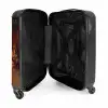 Palmbomen op een strand NBS - Handbagage koffer - Unisex middel -binnenkant