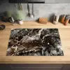 Marmer - Goud - Glitter - Luxe Inductie beschermer vinyl 3mm klein -sfeer5