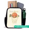 Basketbal in neutrale kleuren Rugzak - Zwart middel -inhoud_NL