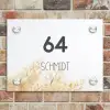 Pluimgras - Modern Naambord Rechthoek middel -sfeer3