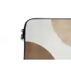 Snijdende cirkels - Overlappende vlakken laptophoes neopreen klein -detail