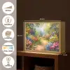 Natuur - Landschap - Bloemen - Kleurrijk Light Box met batterij (Wandlamp) middel -USP_websiteoverzichtNL