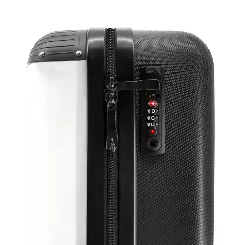 Kauwende Kobus blauw Koffer - NBS - Handbagage middel -slot