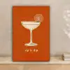 Cocktail - Oranje - Zomer - Quote canvas 2cm klein -sfeer1