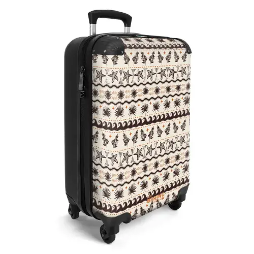 Strand en zee print NBS - Handbagage koffer - Volwassenen Unisex middel -productfoto_3d