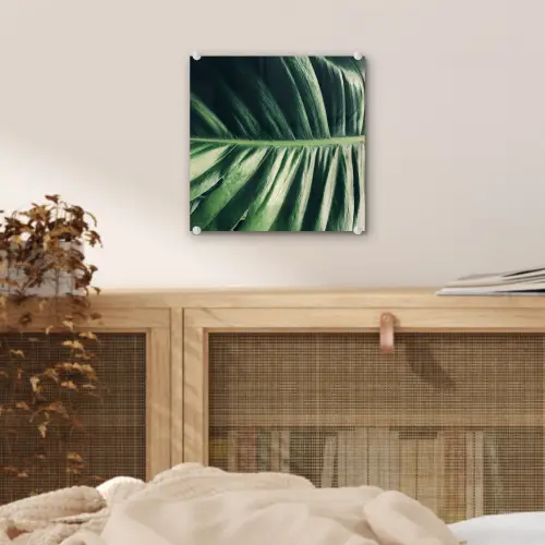 Tropisch - Inductie mat - Natuur - Inductie beschermer - Jungle plexiglas 5mm klein -sfeer4
