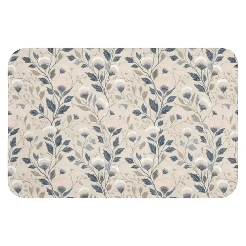 Klassiek - Botanisch - Kleurrijk WCmat klein 1009 -3d