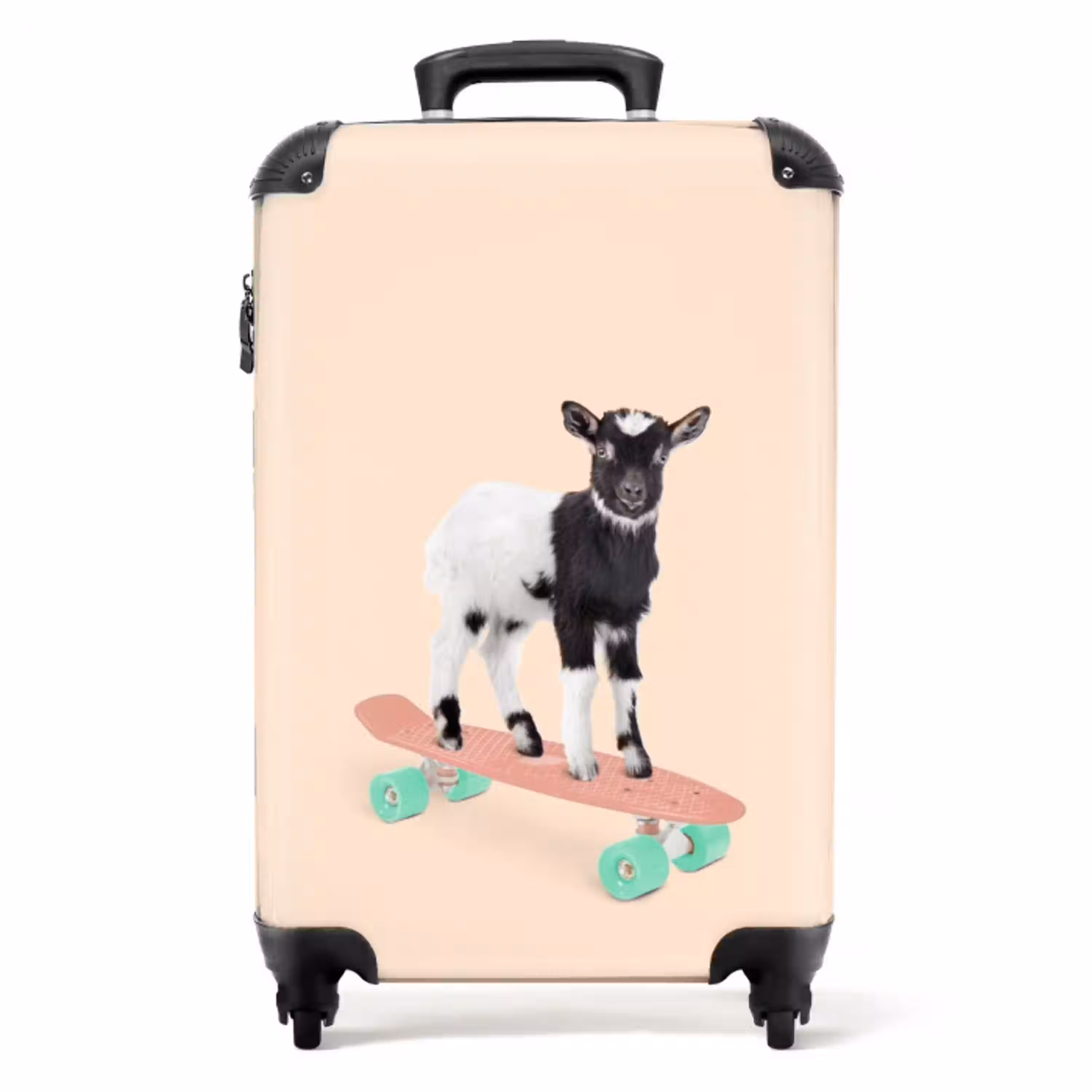 Boardende bok NBS - Handbagage koffer - Unisex middel -productfoto_recht