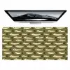 Vis - Patroon - Groen Muismat XXL klein 681 -zzz3d