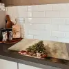 Kerstboom - Versierd - Kleurrijk Inductie beschermer vinyl 3mm klein -sfeer3