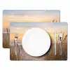 Zonsondergang - Duinen - Zee Placemat vinyl groot -zzsfeer2_Kitchenyeah-website