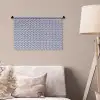 Oceaan - Bubbel - Blauw - Wit Wandkleed katoen klein 269 -sfeer4