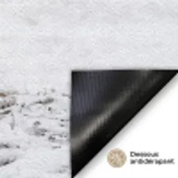 Rendier - Gewei - Sneeuw - Winter Deurmat klein -antislip_FR
