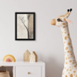 Wabi sabi - Plant - Beige fotolijst zwart zonder passe partout klein -usfeer4_kinderkamer