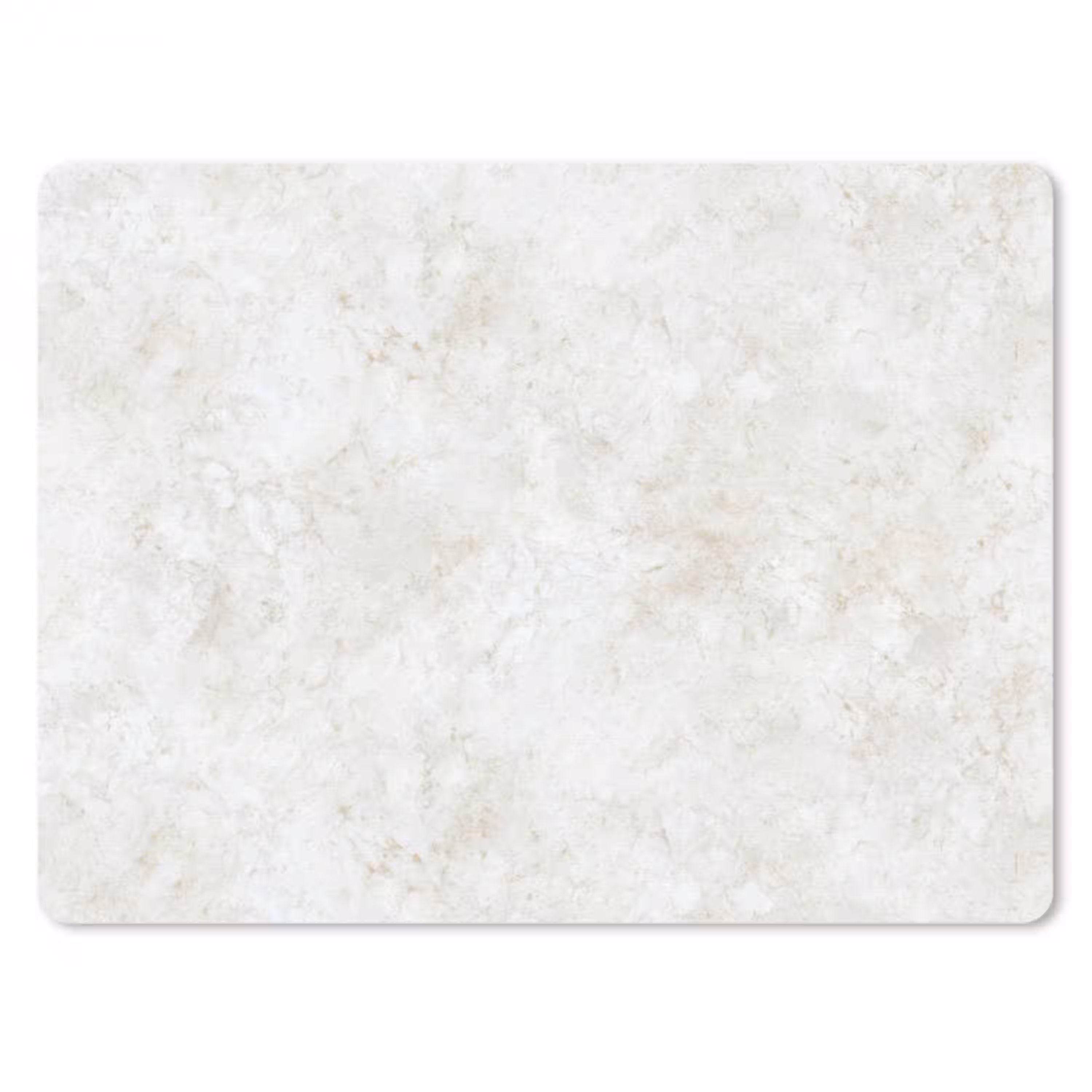 Beige - Marmer - Aders muismat rubber klein 262 -3d