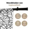 Lustlijnen - Vloeiend - Energiek Wandkleed katoen klein 269 -sfeer2