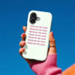 Focus on the good - Roze Toughcase MagSafe Apple iPhone 17 klein -Sfeer1V