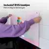 Macarons - Schaal - Pastel - Kleurrijk Inductie beschemer met haakjes middel -ky-ophangen-nl
