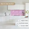 Bloemenruit - Patroon - Paars keuken achterwand 2 middel 871 -sfeer4_NL