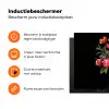Tulpen - Bessen - Boeket - Vaas Inductie beschermer vinyl 3mm klein -zzzzzzz-td-ups