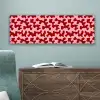 Modern - Abstract - Rood canvas 2cm klein 828 -sfeer4