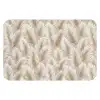 Botanisch - Patroon - Beige WCmat klein 1009 -3d