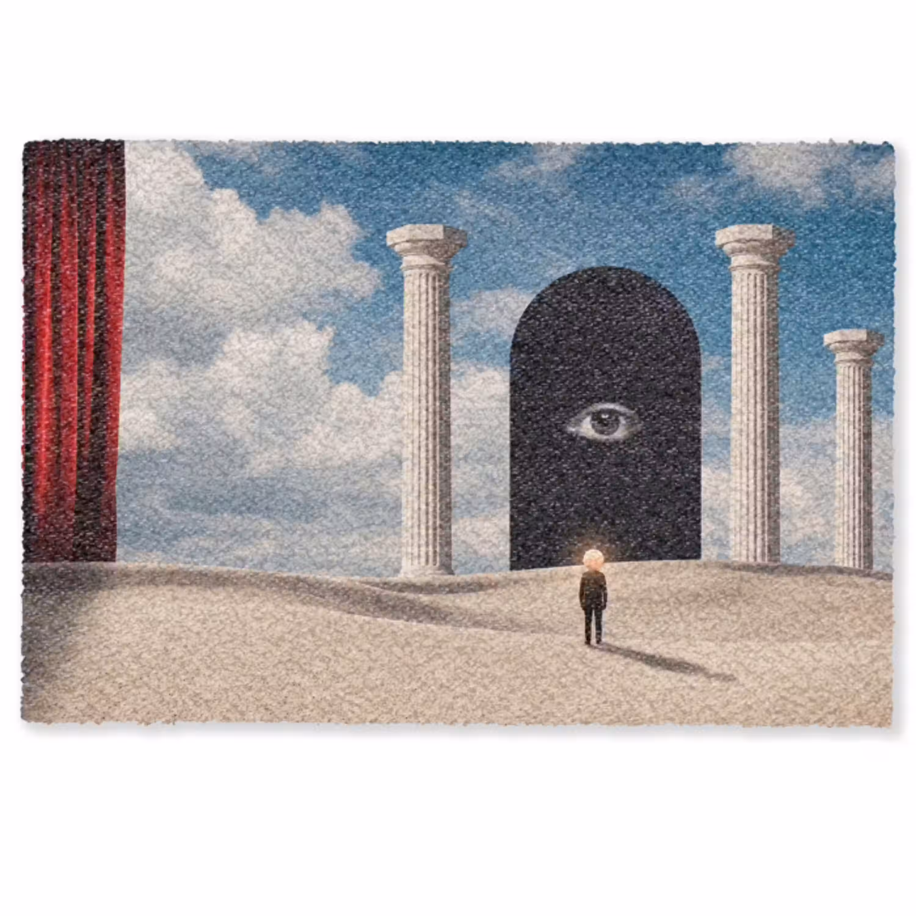 Droom - Woestijn - Oog Deurmat klein -zkaufland3d