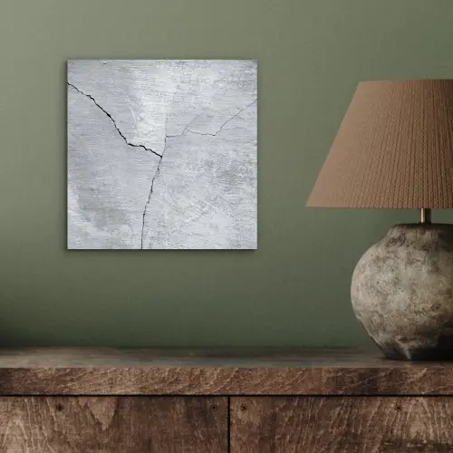 Beton - Scheur - Grijs aluminium wit klein -sfeer2