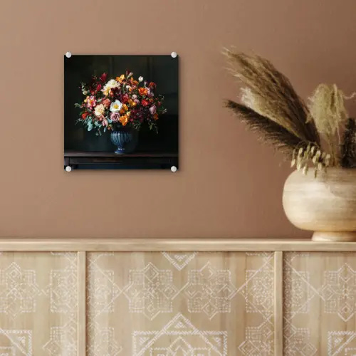 Groot - Bloemen - Vaas - Boeket plexiglas 5mm klein -sfeer5