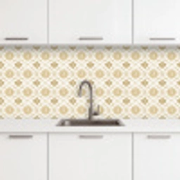 Ornament - Klassiek - Goud keuken achterwand 2 middel 871 -3d