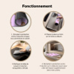Pretzels - Eten - Paars Inductie beschermer vinyl 3mm middel -usfeer9_FR