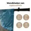 Zeesterren - Zand - Zee - Blauw Wandkleed katoen klein -sfeer2