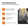 Boedhha - Penseelstreken - Goud - Abstract Inductie beschermer vinyl 3mm klein -zzzzzzz-td-ups