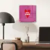 Girl power - Hart - Roze - Rood plexiglas 5mm klein -sfeer6