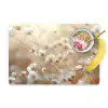 Wilde - Bloemen - Wit Placemat vinyl groot -zzzproduct_Kitchenyeah-website