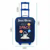 Astronaut - Quote - Planeten - Sterren Kinderkoffer - Blauw klein -productfoto_formaten