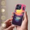 Zon - Geel - Palmbomen - Tropisch Telefoonhoesje iPhone 17 Pro klein -sfeer3_NL