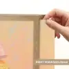 Croissant - Strik - Roze Light Box met batterij (Wandlamp) middel -USP_websiteprintNL