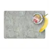Grijs - Muur - Poriën Placemat vinyl groot 368 -zzzproduct_Kitchenyeah-website